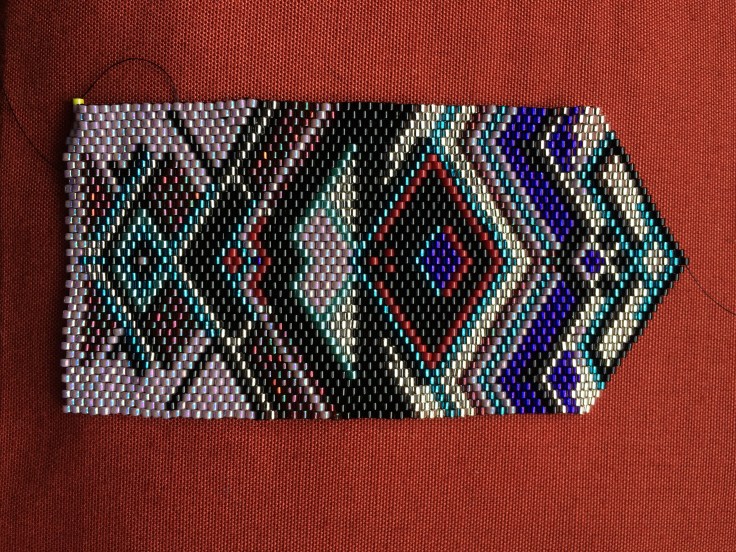 beaded blanket